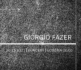 Bilety na koncert Giorgio Fazer (+ wniwecz) - seans spirytystyczny w Gdańsku - 20-11-2021