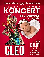 Bilety na koncert Charytatywny dla Igi Kaczmarczyk - CLEO w Sandomierzu - 08-01-2022