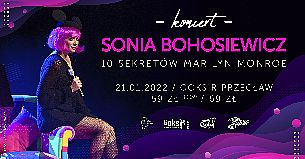Bilety na koncert Sonia Bohosiewicz "10 sekretów Marilyn Monroe" - koncert w Przecławiu - 21-01-2022