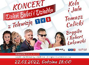 Bilety na koncert Dzień Babci i Dziadka z Telewizją TVS w Kłobucku - 22-01-2022