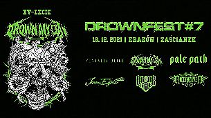 Bilety na koncert Drownfest #7: Mentally Blind, Drown My Day, Jenna Eight, Pale Path, Brave Grave, Demeted w Krakowie - 18-12-2021