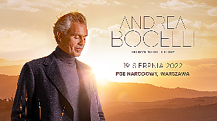 Bilety na koncert Andrea Bocelli - Warszawa - 19-08-2022 Bilety na koncert Andrea Bocelli - Warszawa - 19-08-2022