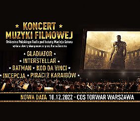Bilety na koncert Dodatkowy Koncert Muzyki Filmowej - utwory H. Zimmera w Warszawie - 10-12-2022