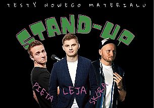 Bilety na kabaret Stand-up - Testy nowych materiałów - Testy materiału: Leja, Pięta, Skóra w Krakowie - 10-01-2022