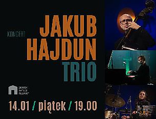Bilety na koncert Jakub Hajdun Trio w Gdańsku - 14-01-2022
