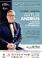 Bilety na koncert CZŁOWIEK - ORKIESTRA. ARTUR ANDRUS I PŁOCKA ORKIESTRA SYMFONICZNA - 14-01-2022