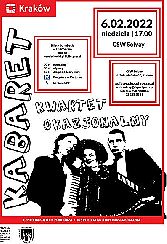Bilety na kabaret Kwartet Okazjonalny w Krakowie - 06-02-2022