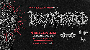 Bilety na koncert Decapitated + Black Tongue, Archspire, Inferi we Wrocławiu - 26-02-2022