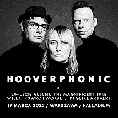 Bilety na koncert Hooverphonic w Warszawie - 17-03-2022