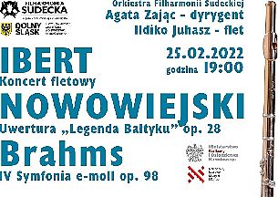 Bilety na koncert Symfoniczny NOWOWIEJSKI, IBERT, BRAHMS  w Wałbrzychu - 25-02-2022