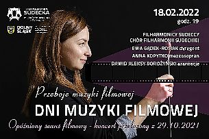 Bilety na koncert Symfoniczny - DNI MUZYKI FILMOWEJ // koncert przełożony z 29.10.2021 w Wałbrzychu - 18-02-2022