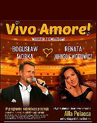Bilety na koncert Zimowe Zamkowe Teatralia - „Vivo Amore" - wieczór z gwiazdami: Bogusław Morka & Renata Johnson-Wojtowicz w Przemyślu - 21-05-2022