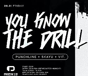 Bilety na koncert You Know The Drill feat. Punchline x Prozak 2.0 w Krakowie - 28-01-2022