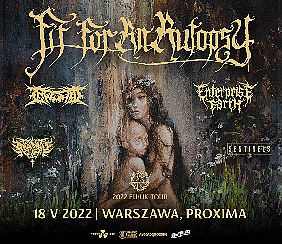 Bilety na koncert Fit For An Autopsy + goście w Warszawie - 18-05-2022