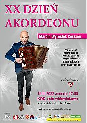 Bilety na koncert XX Dzień Akordeonu - Marcin Wyrostek Corazon w Kłodzku - 19-03-2022