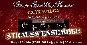 Bilety na koncert Czar walca – koncert Strauss Ensemble w Kielcach - 20-02-2022