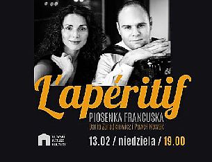 Bilety na koncert L'Aperitif - piosenka francuska - L'apéritif - Daria Zaradkiewicz i Paweł Nowak w Gdańsku - 13-02-2022