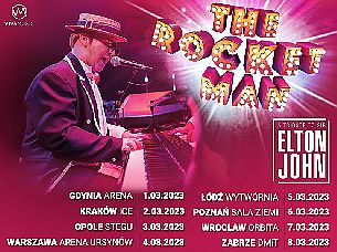 Bilety na koncert Tribute to Sir Elton John - The Rocket Man, a tribute to Sir Elton John w Poznaniu - 20-04-2024