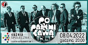 Bilety na koncert Poparzeni Kawą Trzy - Poparzeni Kawą Trzy w Olsztynie - 08-04-2022