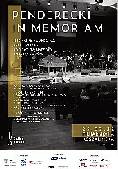 Bilety na koncert Penderecki in memoriam - Orkiestra Kameralna BalticAlians pod batutą Roberta Kabary w programie "Penderecki in memoriam" w Koszalinie - 25-03-2022
