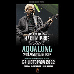 Bilety na koncert Martin Barre (Jethro Tull) w Warszawie - 24-11-2022