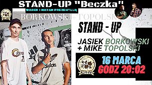 Bilety na koncert Stand-up: Jasiek Borkowski - Wieczór stand-up, podczas którego wystąpią Jasiek Borkowski i Mike Topolski - 16-03-2022