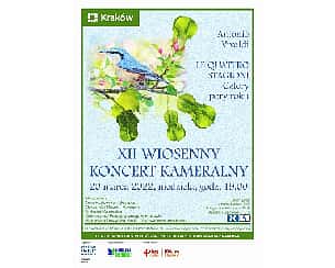 Bilety na koncert XII Wiosenny Koncert Kameralny w Krakowie - 20-03-2022