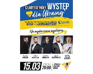 Bilety na kabaret Charytatywny Stand-up dla Ukrainy w Warszawie - 15-03-2022