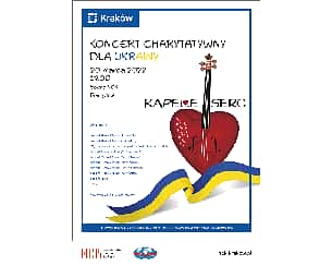 Bilety na koncert Kapele Serc 2022 DLA UKRAINY w Krakowie - 20-03-2022