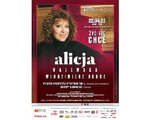 Bilety na koncert ALICJA MAJEWSKA & WŁODZIMIERZ KORCZ. ŻYĆ SIĘ CHCE w Płocku - 22-04-2022