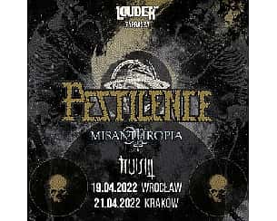 Bilety na koncert PESTILENCE Testimony 30th Anniversary tour Misantrophia & Truism | Kraków - 21-04-2022