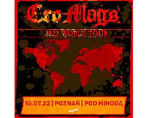 Bilety na koncert CRO-MAGS (Harley Flanagan) w Poznaniu - 15-07-2022