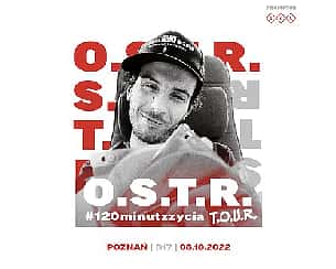 Bilety na koncert O.S.T.R. | 120 minut z życia T.O.U.R. | Poznań - 08-10-2022