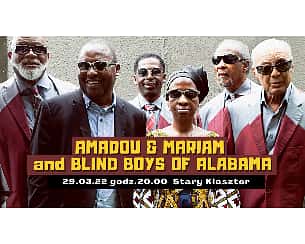 Bilety na koncert Amadou & Mariam and The Blind Boys of Alabama wystąpią we Wrocławiu! - 29-03-2022