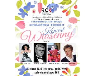 Bilety na koncert Wiosenny - arie i duety operetkowe w Kołobrzegu - 26-03-2022