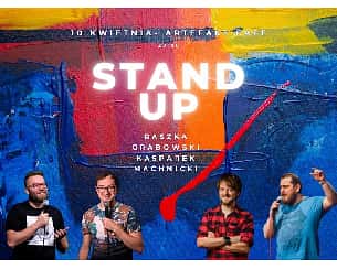 Bilety na kabaret Stand-up: Kasparek, Machnicki, Raszka - Testy stand-up w Krakowie - 10-04-2022