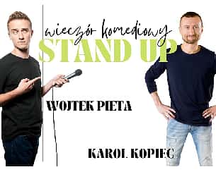 Bilety na kabaret Stand-up: Wojtek Pięta & Karol Kopiec - Karol Kopiec, Wojtek Pięta w Sulęcinie - 07-04-2022