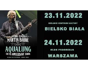 Bilety na koncert Martin Barre (Jethro Tull)  w Bielsku-Białej - 23-11-2022