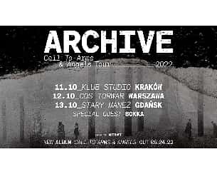 Bilety na koncert Archive w Krakowie - 11-10-2022