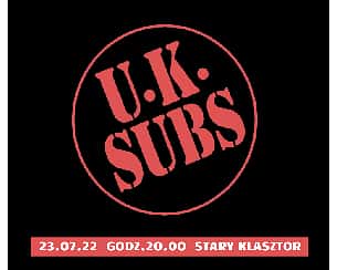 Bilety na koncert U.K.Subs we Wrocławiu - 23-07-2022