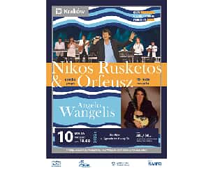 Bilety na koncert Nikos Rusketos i grupa Orfeusz oraz  Angelo Wangelis / Koncert w Krakowie - 10-05-2022