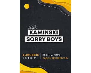 Bilety na koncert Ralph Kaminski, Sorry Boys w Dąbiu - 31-07-2022