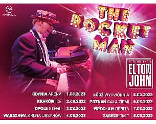 Bilety na koncert The Rocket Man, a tribute to Sir Elton John w Krakowie - 02-03-2023