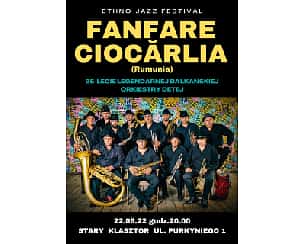 Bilety na Fanfare Ciocarlia - Ethno Jazz Festival - Muzyka Świata w Starym Klasztorze