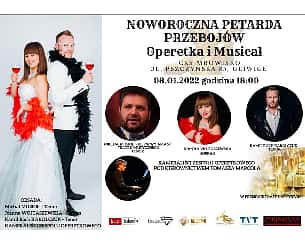 Bilety na koncert Petarda Przebojów - Operetka & Musical - Michał Musioł, Joanna Wojtaszewska, Kamil Roch Karolczuk w Gliwicach - 09-10-2022