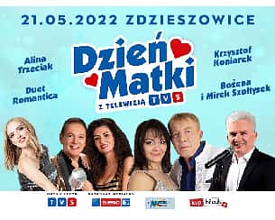 Bilety na koncert Dzień Matki z Telewizją TVS w Zdzieszowicach - 21-05-2022