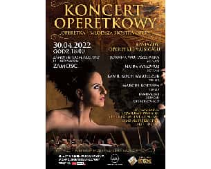 Bilety na koncert "Operetka - Młodsza Siostra Opery" w Zamościu - 13-11-2022