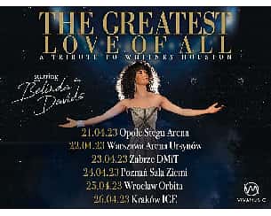 Bilety na koncert A Tribute to Whitney Houston - The Greatest Love Of All A Tribute to Whitneu Houston w Zabrzu - 23-04-2023