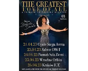 Bilety na koncert The Greatest Love of All - Tribute to Whitney Houston w Krakowie - 26-04-2023