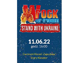 Bilety na koncert wROCK for Freedom - Stand with Ukraine! - L. Janerka, Hurt, Jelonek, Koniec Świata, Atmasfera we Wrocławiu - 11-06-2022